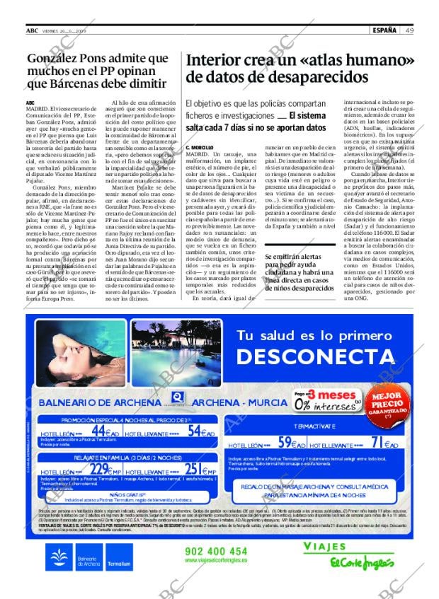 ABC SEVILLA 26-06-2009 página 49