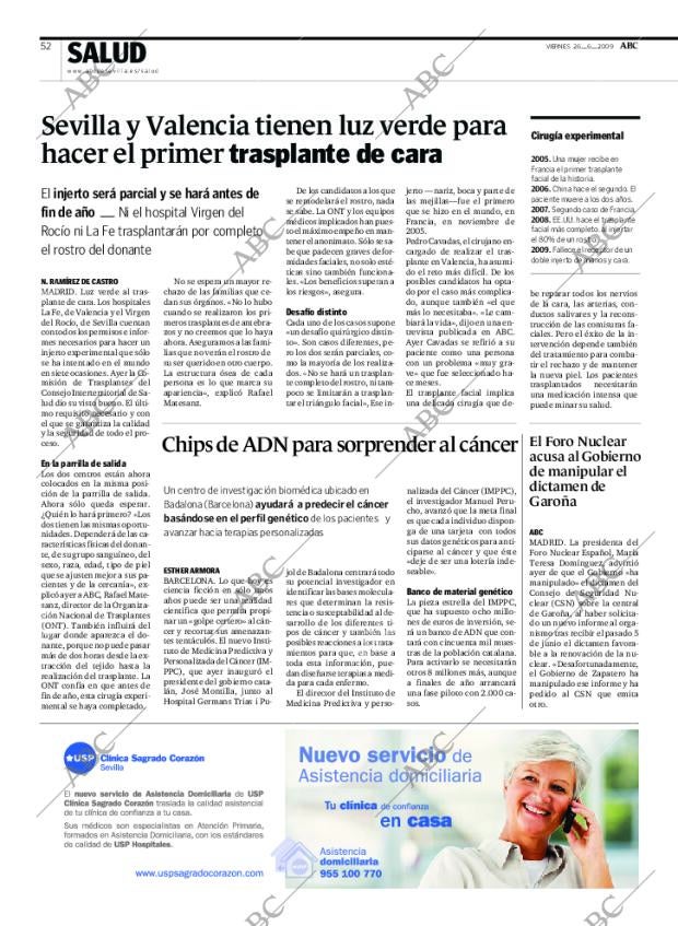 ABC SEVILLA 26-06-2009 página 52
