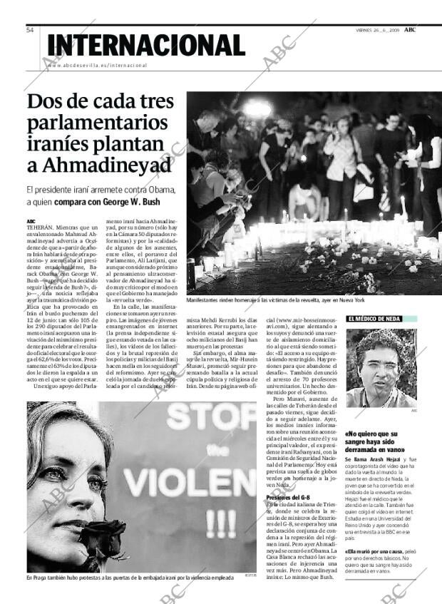 ABC SEVILLA 26-06-2009 página 54