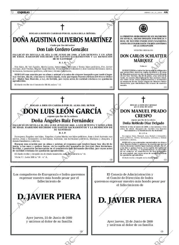 ABC SEVILLA 26-06-2009 página 72