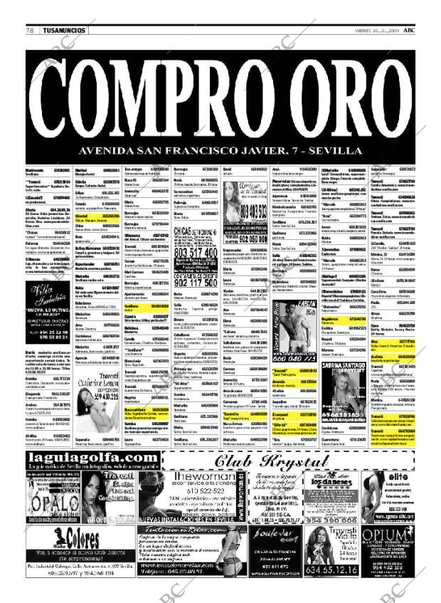 ABC SEVILLA 26-06-2009 página 78
