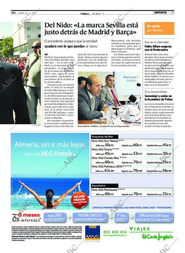ABC SEVILLA 26-06-2009 página 85