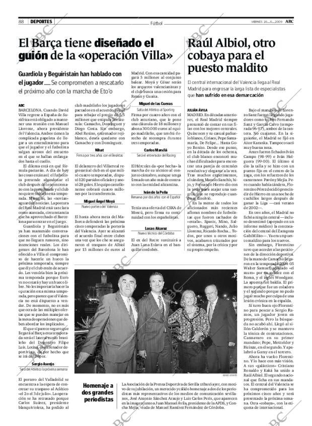 ABC SEVILLA 26-06-2009 página 88