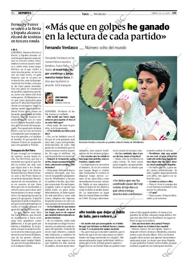 ABC SEVILLA 26-06-2009 página 90