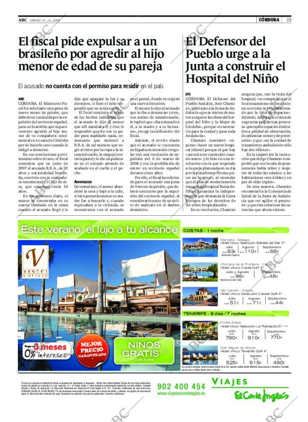ABC CORDOBA 27-06-2009 página 39