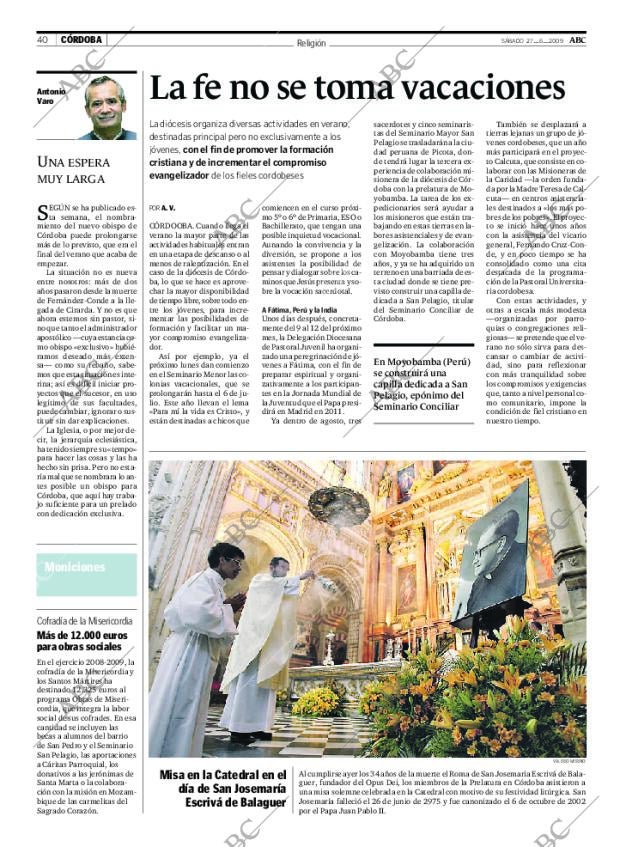 ABC CORDOBA 27-06-2009 página 40