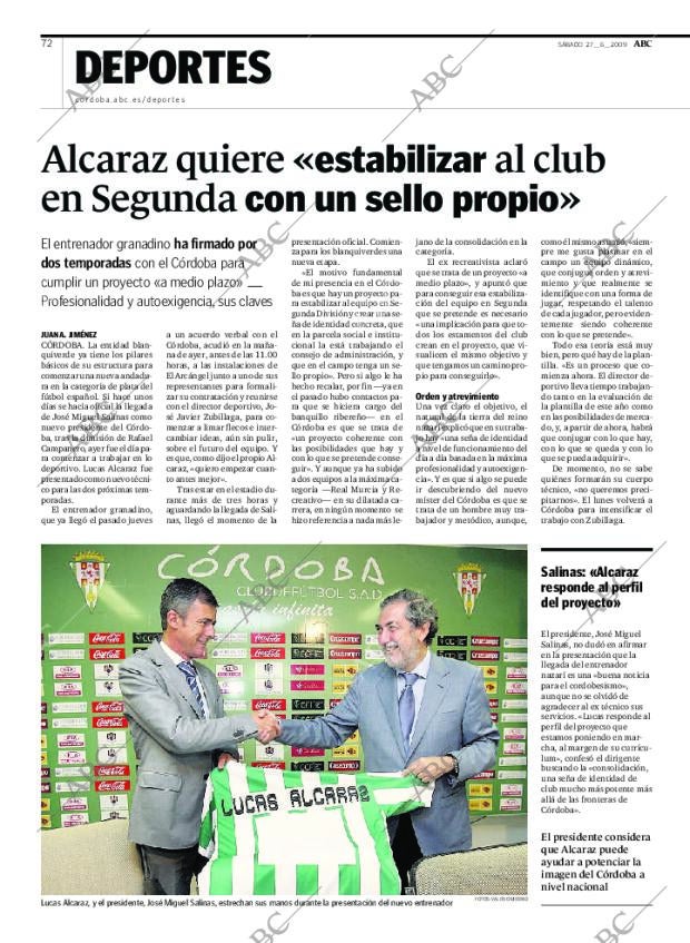 ABC CORDOBA 27-06-2009 página 72