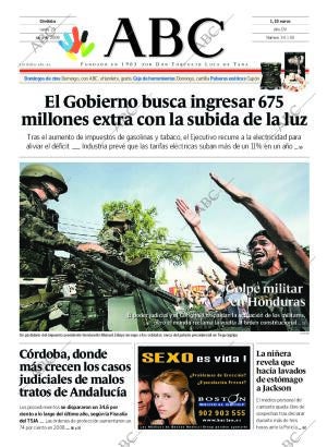 ABC CORDOBA 29-06-2009 página 1