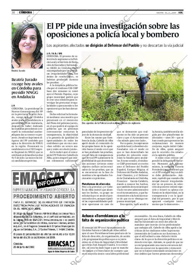 ABC CORDOBA 30-06-2009 página 38