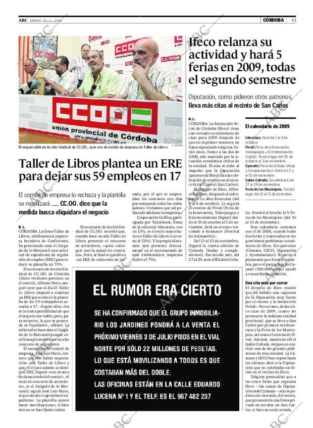 ABC CORDOBA 30-06-2009 página 41