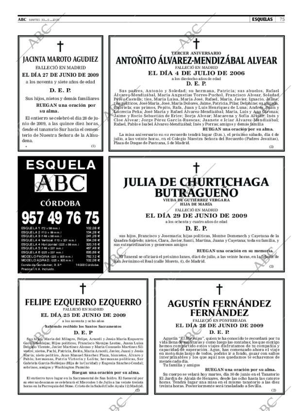 ABC CORDOBA 30-06-2009 página 75