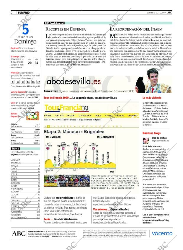 ABC SEVILLA 05-07-2009 página 2