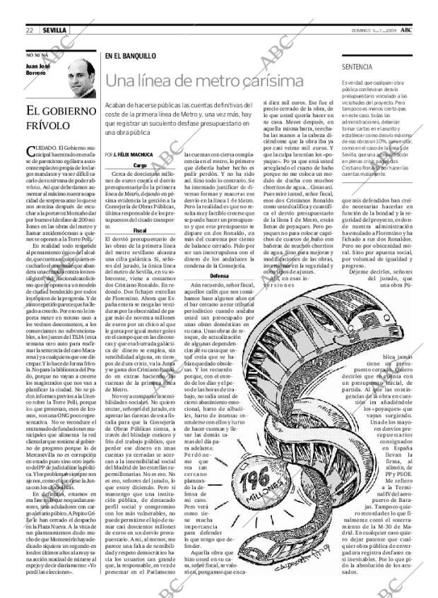 ABC SEVILLA 05-07-2009 página 22