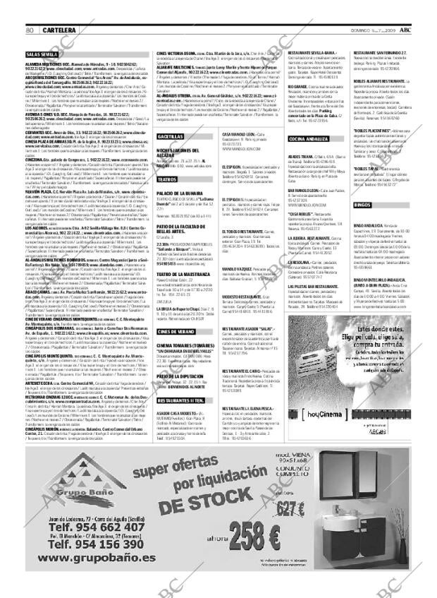 ABC SEVILLA 05-07-2009 página 80