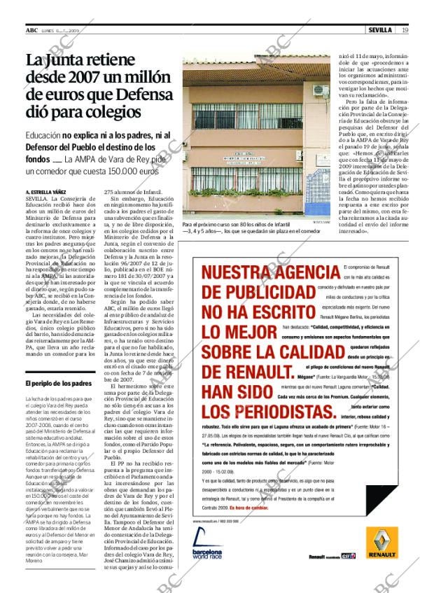 ABC SEVILLA 06-07-2009 página 19