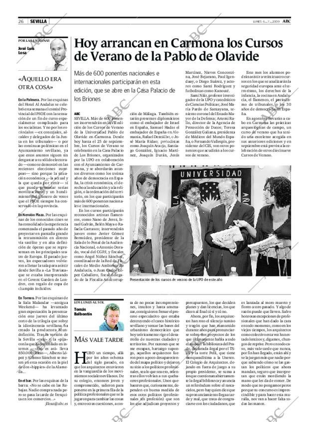 ABC SEVILLA 06-07-2009 página 26