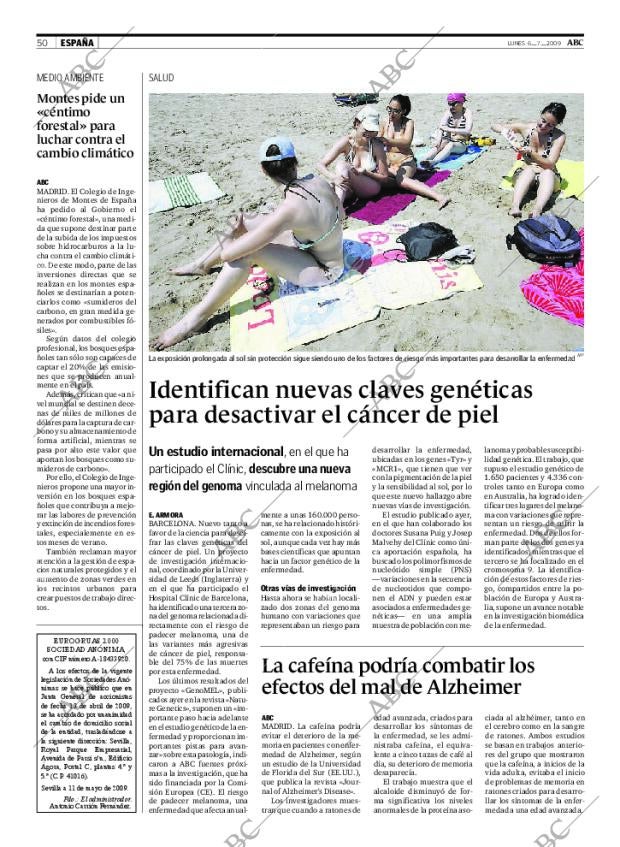 ABC SEVILLA 06-07-2009 página 50