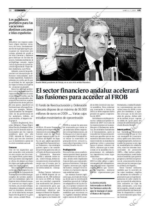 ABC SEVILLA 06-07-2009 página 58