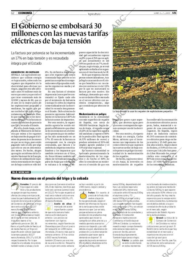 ABC SEVILLA 06-07-2009 página 62
