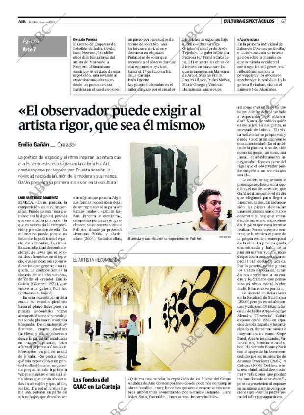 ABC SEVILLA 06-07-2009 página 67