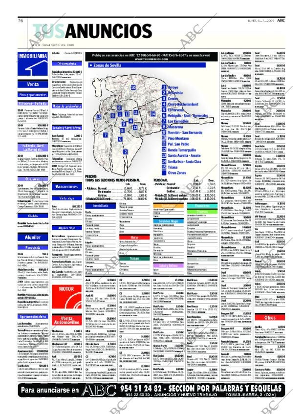 ABC SEVILLA 06-07-2009 página 76