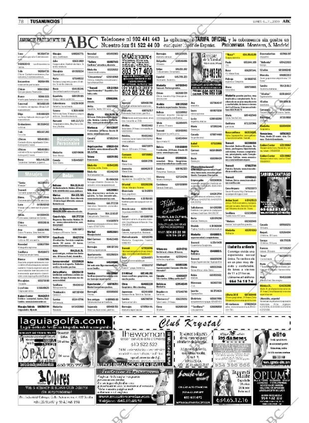 ABC SEVILLA 06-07-2009 página 78