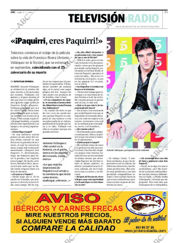 ABC SEVILLA 06-07-2009 página 83