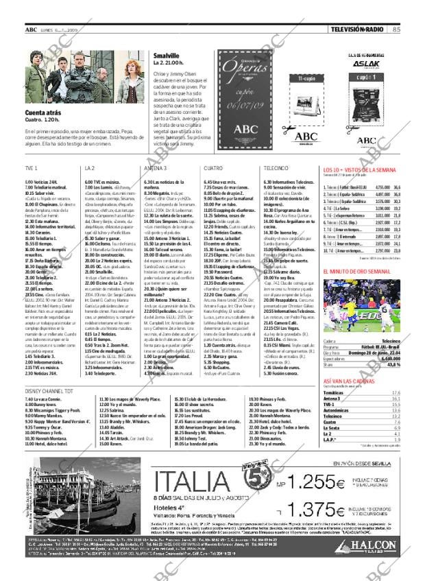 ABC SEVILLA 06-07-2009 página 85
