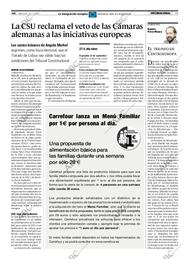 ABC MADRID 15-07-2009 página 29