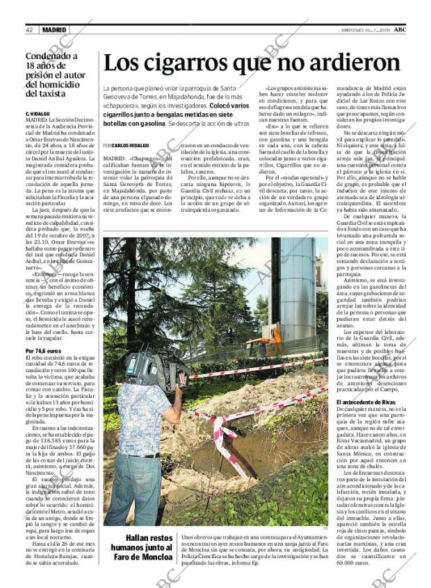 ABC MADRID 15-07-2009 página 42