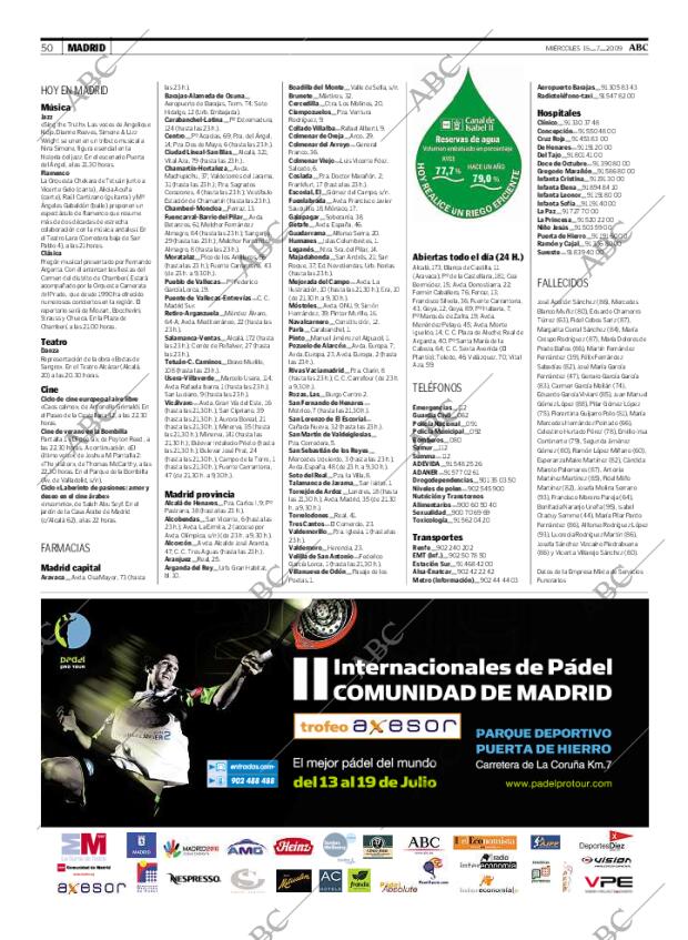 ABC MADRID 15-07-2009 página 50