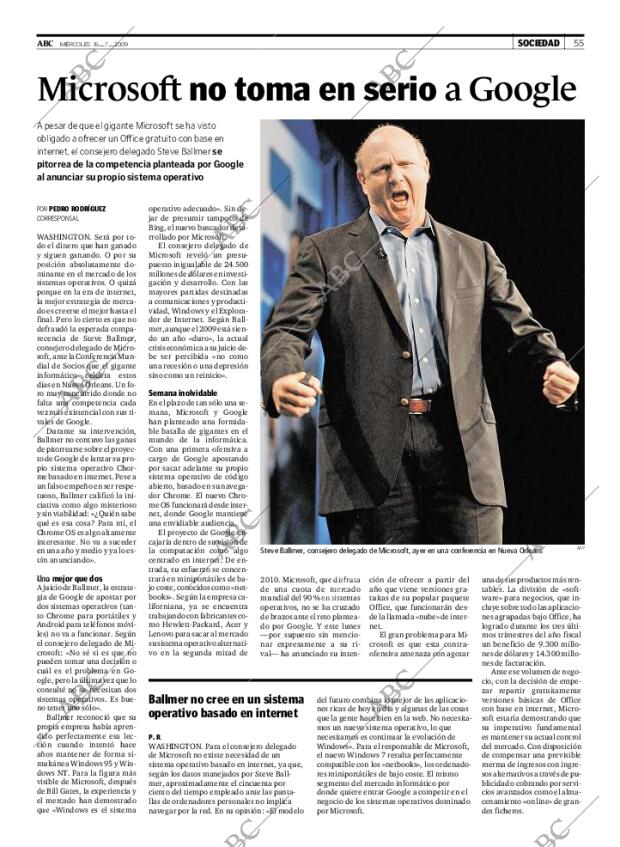 ABC MADRID 15-07-2009 página 55