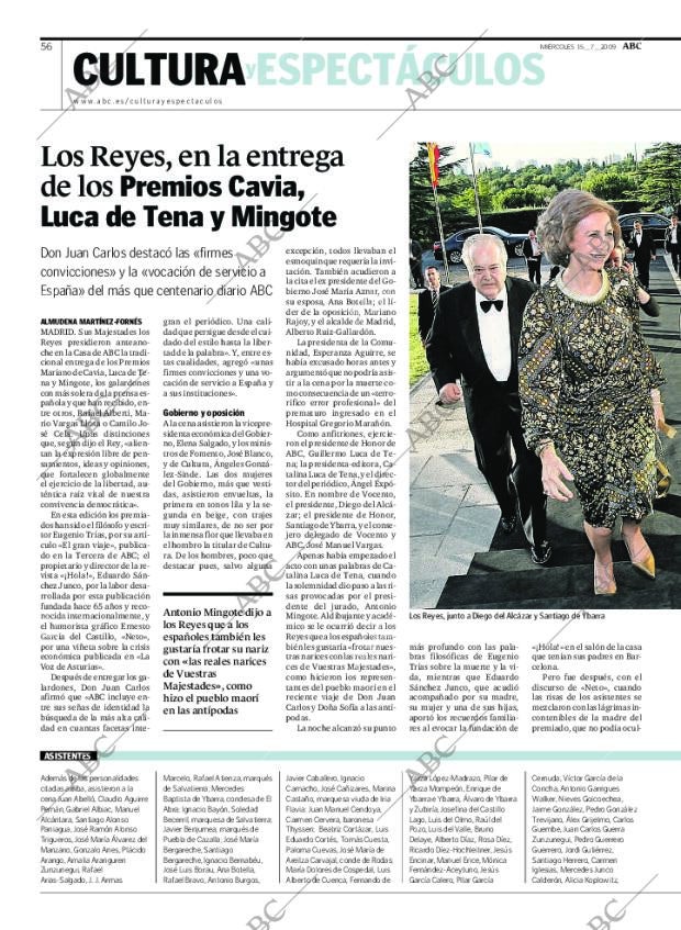 ABC MADRID 15-07-2009 página 56