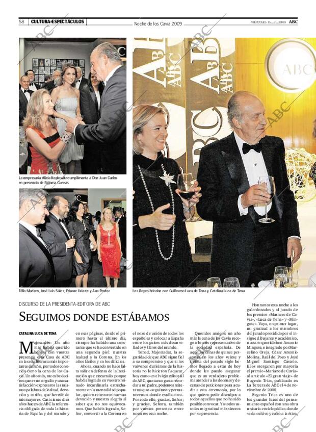 ABC MADRID 15-07-2009 página 58