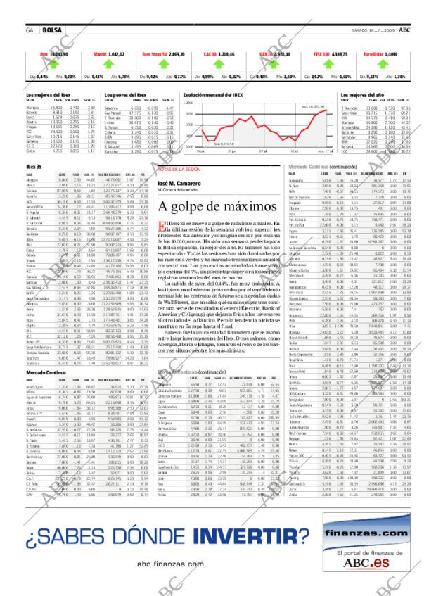 ABC SEVILLA 18-07-2009 página 64