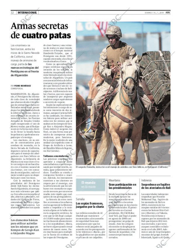 ABC MADRID 19-07-2009 página 32