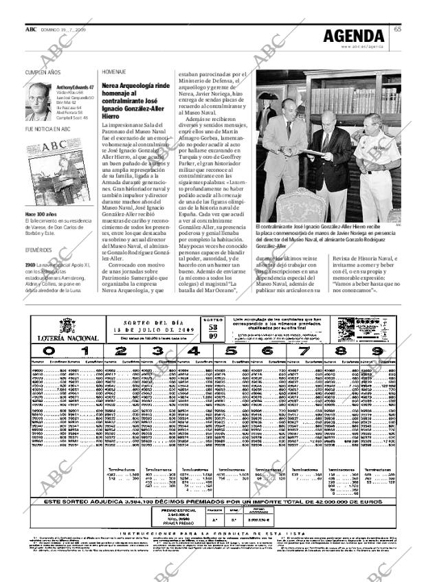 ABC MADRID 19-07-2009 página 65