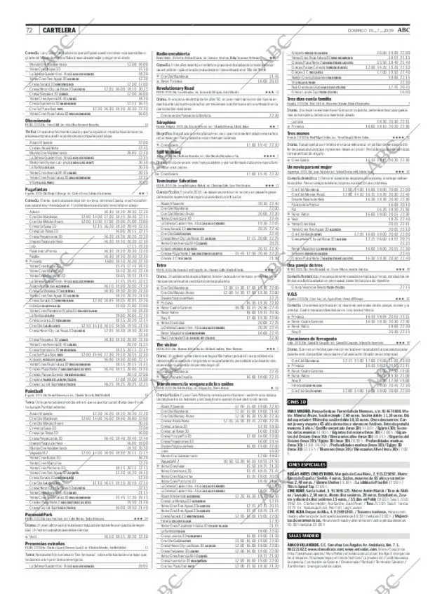 ABC MADRID 19-07-2009 página 72
