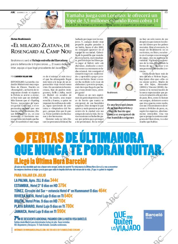 ABC MADRID 19-07-2009 página 85