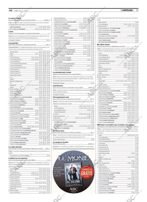 ABC MADRID 20-07-2009 página 59