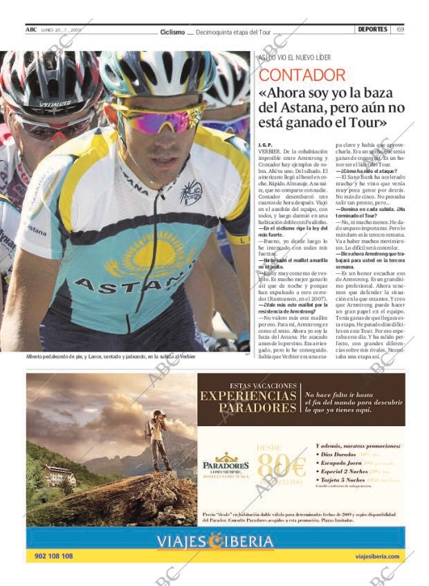 ABC MADRID 20-07-2009 página 69