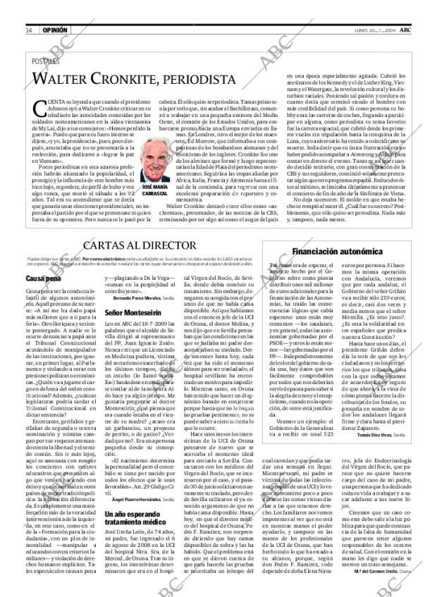 ABC SEVILLA 20-07-2009 página 14