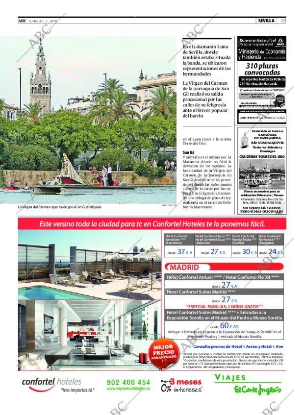 ABC SEVILLA 20-07-2009 página 23
