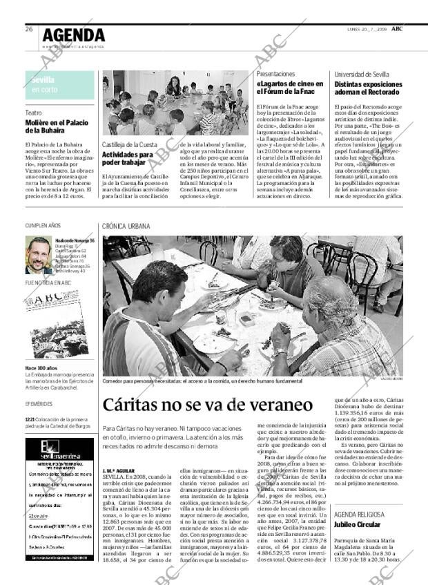 ABC SEVILLA 20-07-2009 página 26