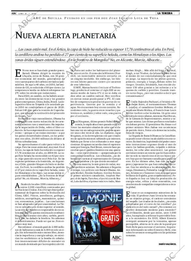 ABC SEVILLA 20-07-2009 página 3