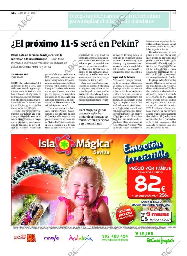 ABC SEVILLA 20-07-2009 página 47