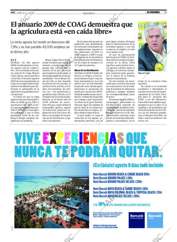 ABC SEVILLA 20-07-2009 página 55