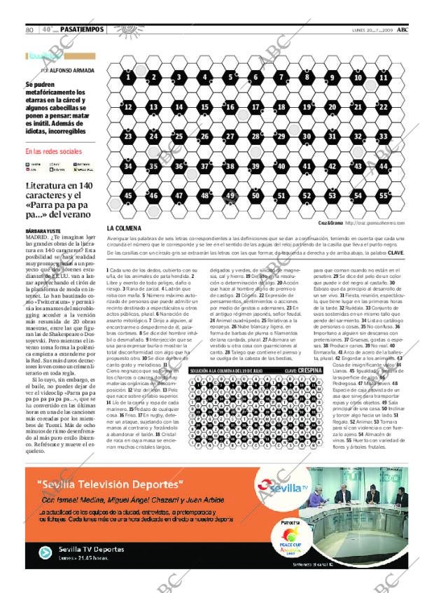 ABC SEVILLA 20-07-2009 página 80