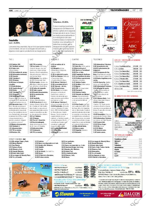 ABC SEVILLA 20-07-2009 página 85