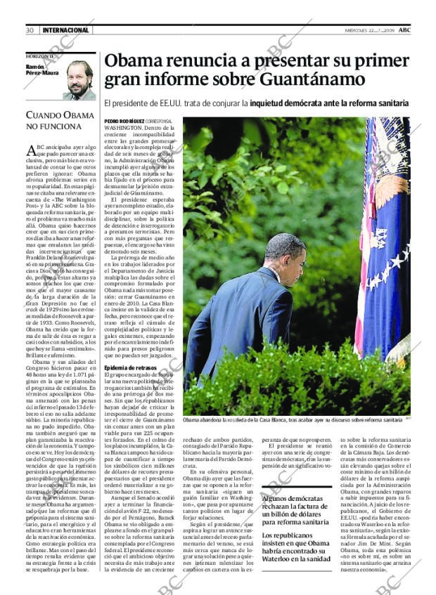 ABC MADRID 22-07-2009 página 30